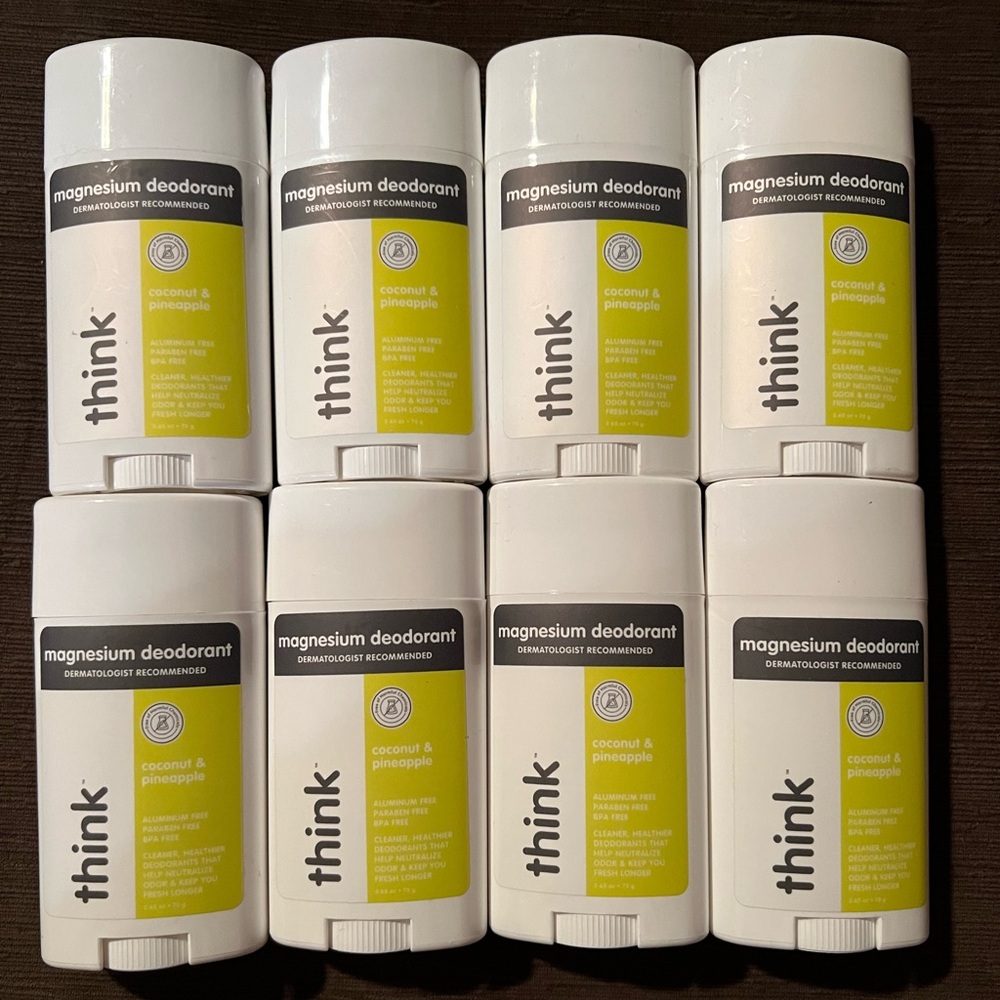 8 Tubes Think Deodorant